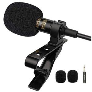 PoP Voice Professional Lavalier Lapel Microphone
